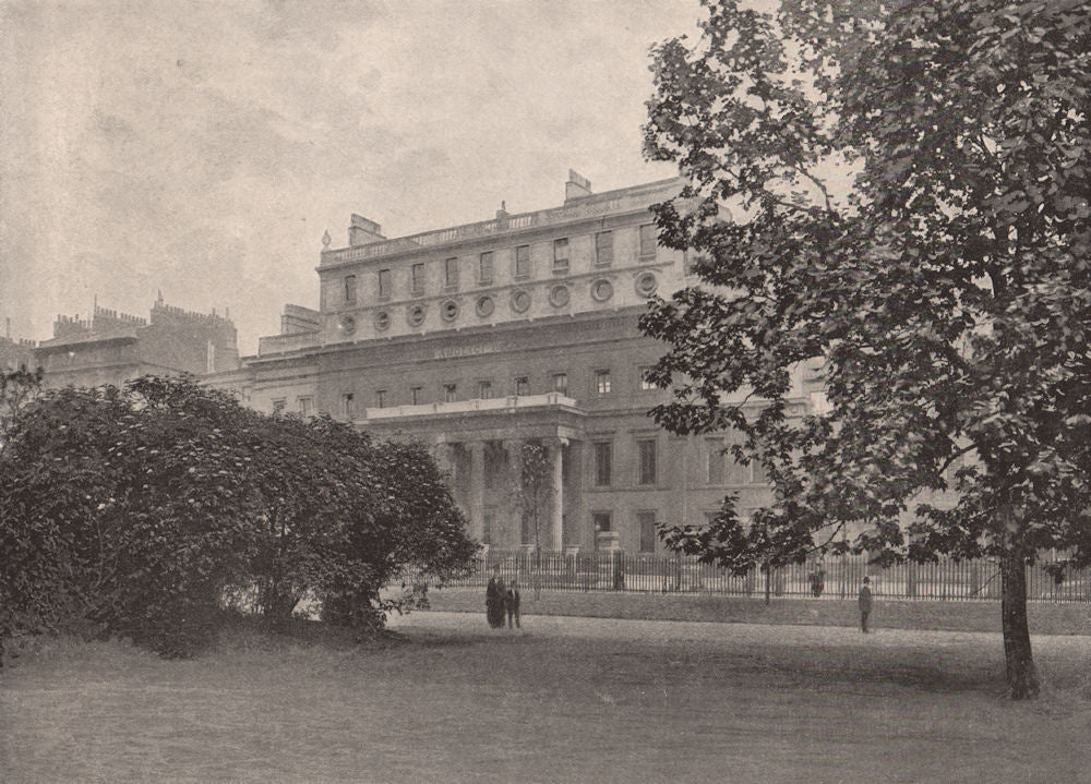 The Royal College of Surgeons. London. Education 1896 old antique print